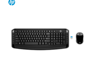 KIT COMBO HP TECLADO Y MOUSE 300 INALAMBRICO -3ML04AA