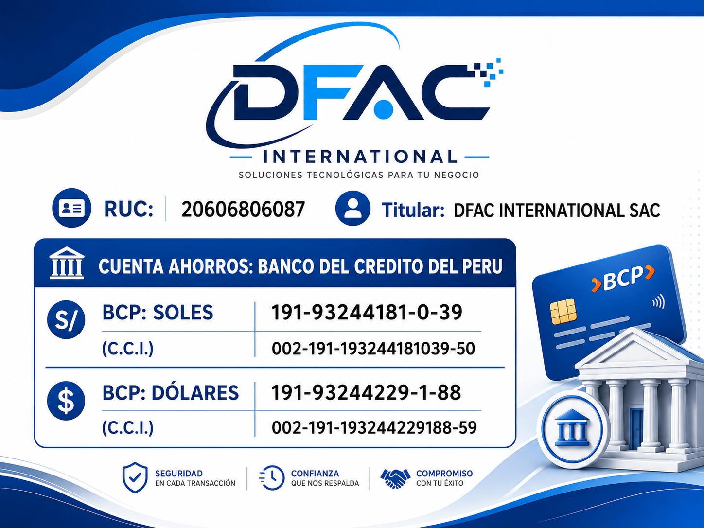 Cuentas Bancarias