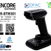 LECTOR DE CÓDIGO DE BARRAS ENCORE BTW301 / INALÁMBRICO / USB / BLUETOOTH / 1D / 2D / QR