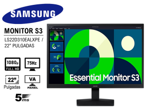MONITOR SAMSUNG LS22D310EALXPE 22" / FHD