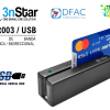 LECTOR DE BANDA MAGNÉTICA 3NSTAR MSR003 / USB