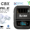 IMPRESORA DE ETIQUETAS TÉRMICA PORTÁTIL CBX HM-T3 T300PRO-BT / USB / BLUETOOTH / 80  MM