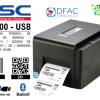 IMPRESORA TRANSFERENCIA TÉRMICA DE CÓDIGO DE BARRAS TSC TE-200 / USB / BLUETOOTH / 1D / 2D / MEMORIA SDRAM DE 16 MB